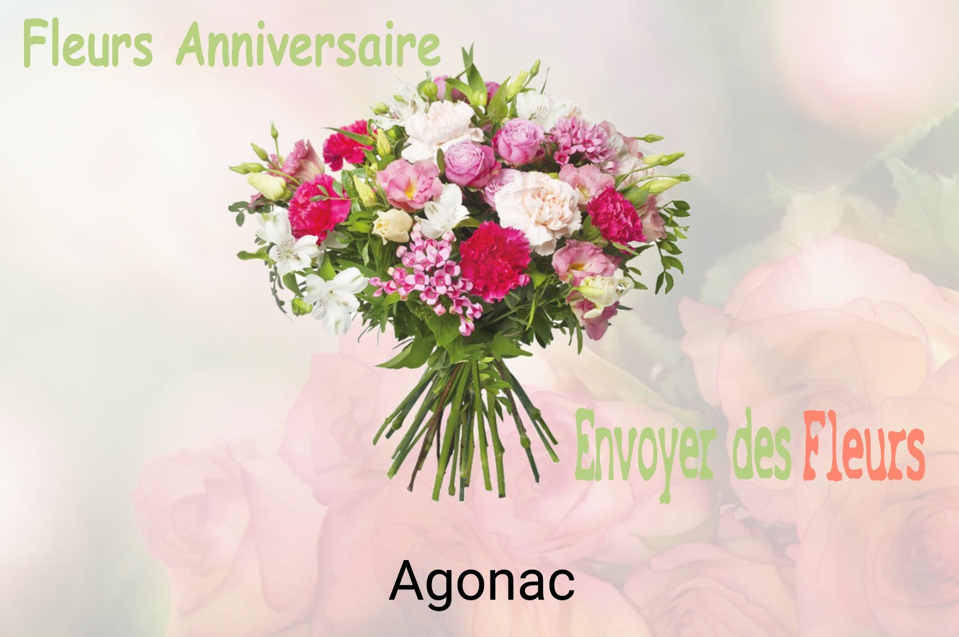 Bouquet de fleurs d’anniversaire livré à Agonac