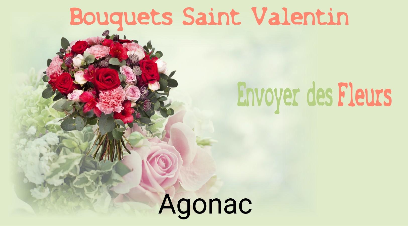 Roses de Saint-Valentin livrées à Agonac